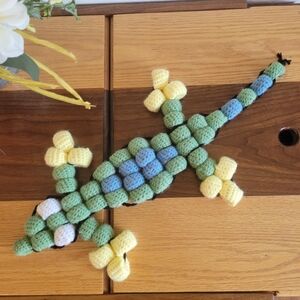 Crochet Y2K Bead Salamander